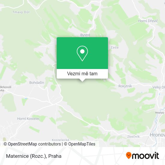 Maternice (Rozc.) mapa
