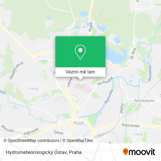 Hydrometeorologický Ústav mapa