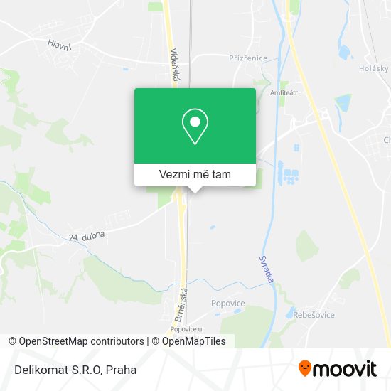 Delikomat S.R.O mapa