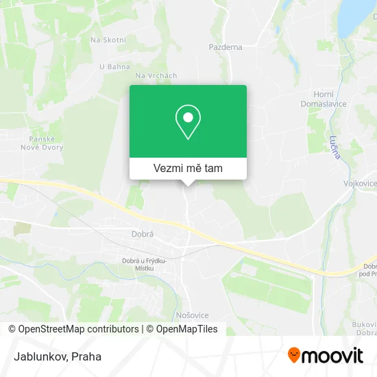 Jablunkov mapa