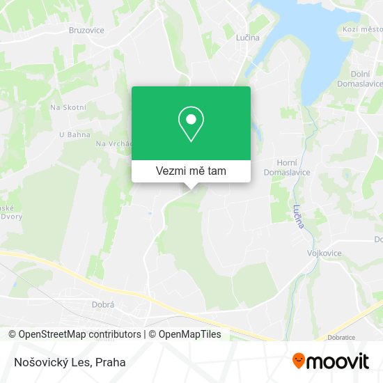 Nošovický Les mapa