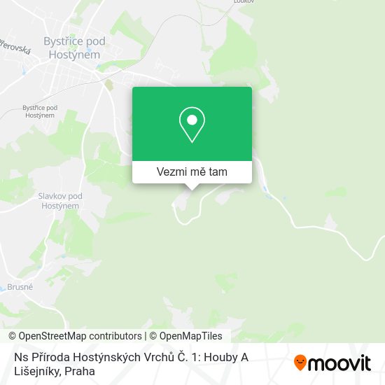 Ns Příroda Hostýnských Vrchů Č. 1: Houby A Lišejníky mapa