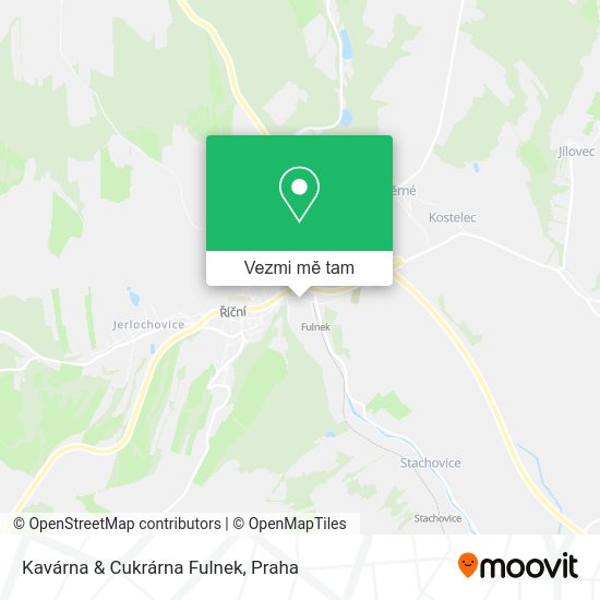 Kavárna & Cukrárna Fulnek mapa
