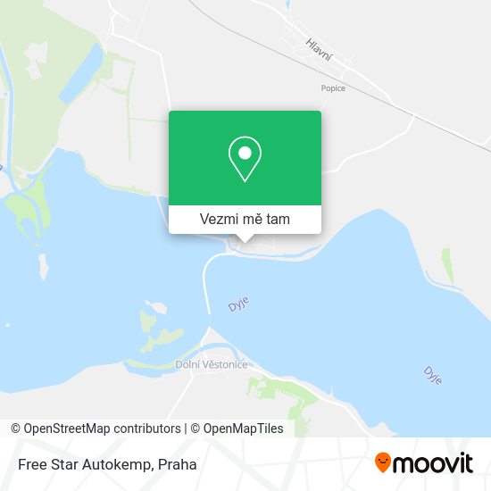 Free Star Autokemp mapa