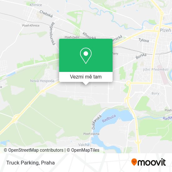 Truck Parking mapa