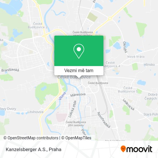 Kanzelsberger A.S. mapa
