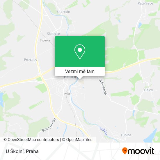 U Školní mapa