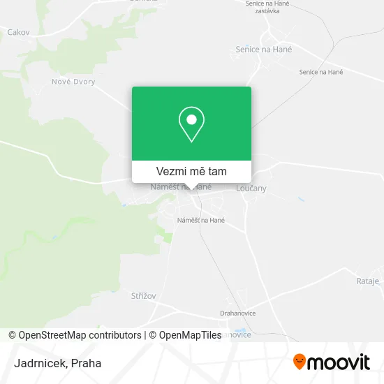 Jadrnicek mapa
