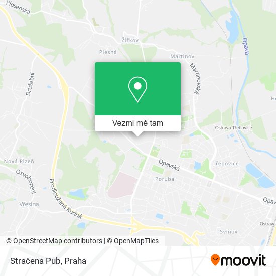 Stračena Pub mapa