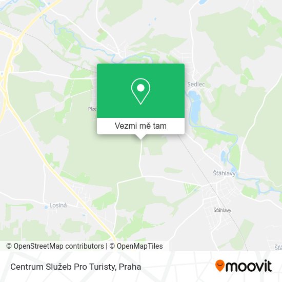Centrum Služeb Pro Turisty mapa