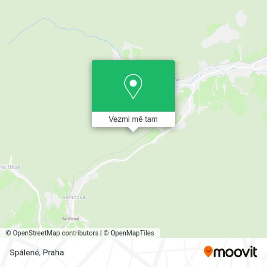 Spálené mapa