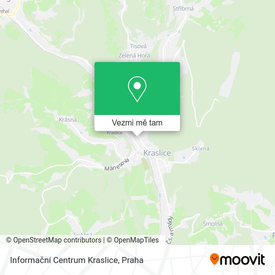 Informační Centrum Kraslice mapa