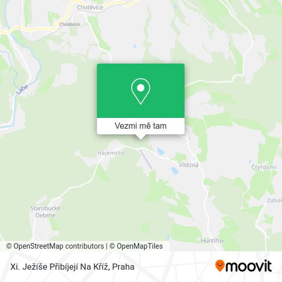 Xi. Ježíše Přibíjejí Na Kříž mapa