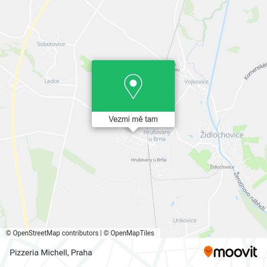 Pizzeria Michell mapa