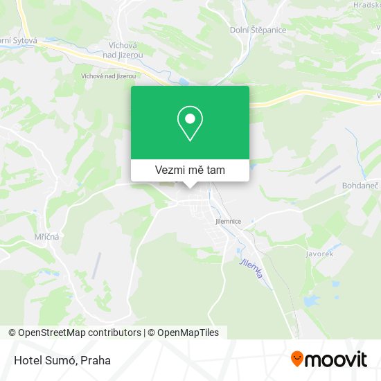 Hotel Sumó mapa