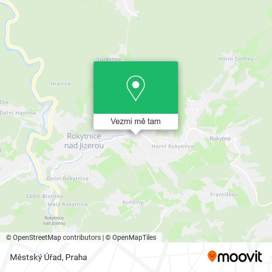 Městský Úřad mapa