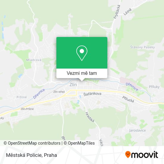 Městská Policie mapa