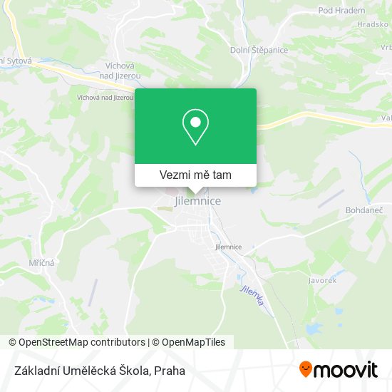 Základní Umělěcká Škola mapa