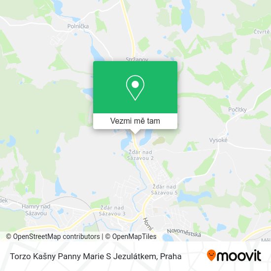 Torzo Kašny Panny Marie S Jezulátkem mapa
