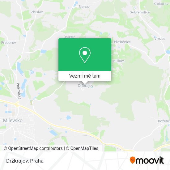 Držkrajov mapa