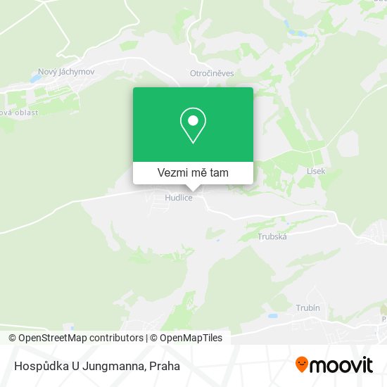 Hospůdka U Jungmanna mapa