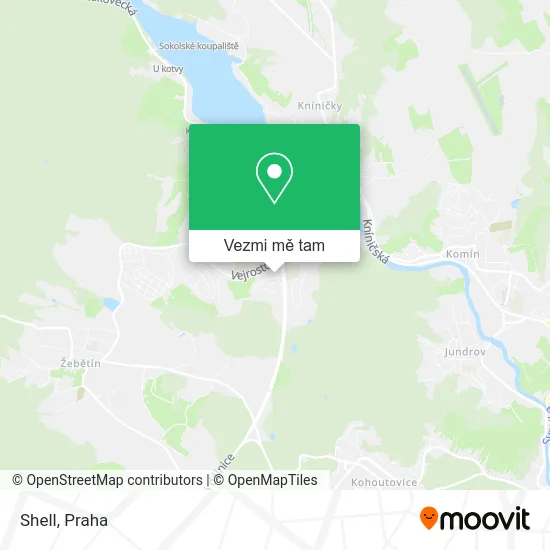 Shell mapa