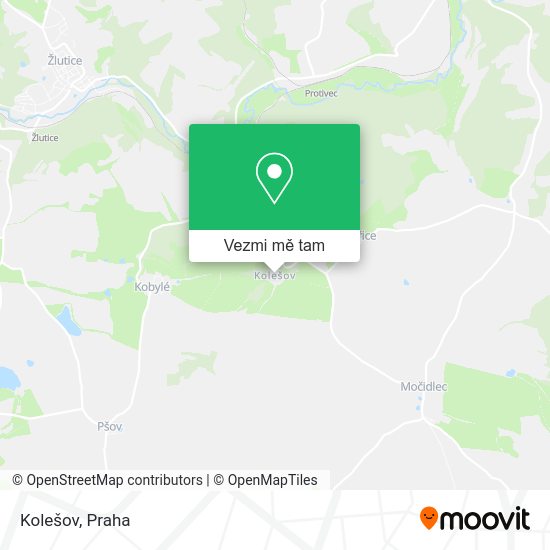 Kolešov mapa