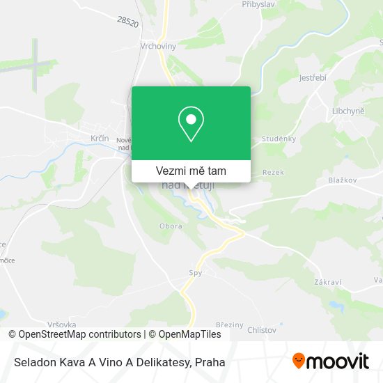 Seladon Kava A Vino A Delikatesy mapa