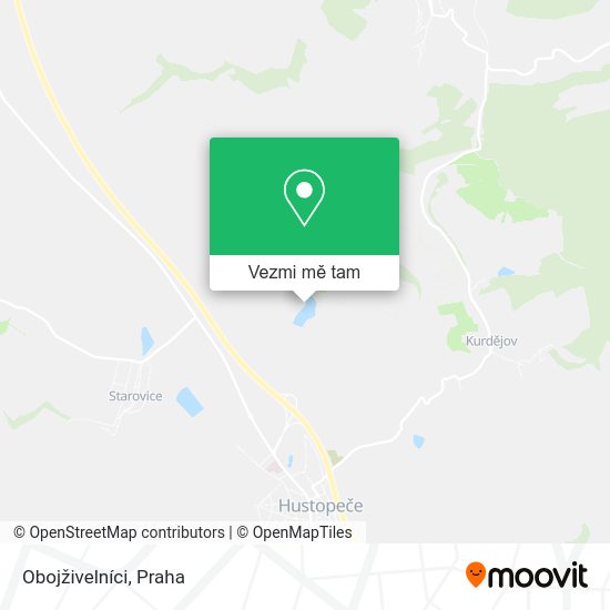 Obojživelníci mapa