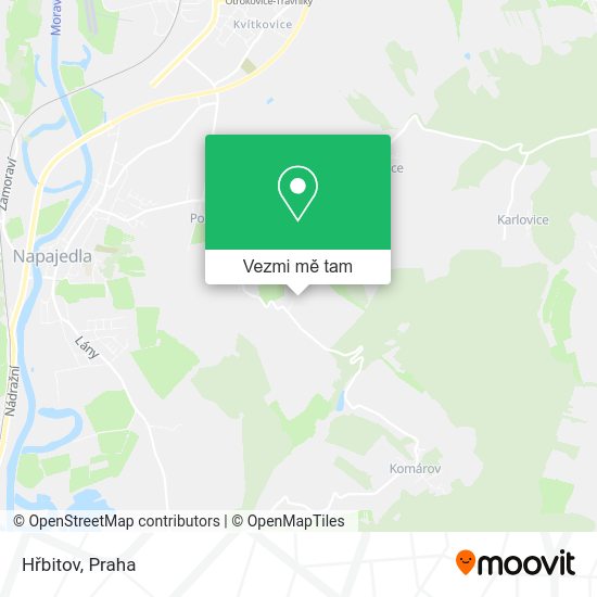 Hřbitov mapa