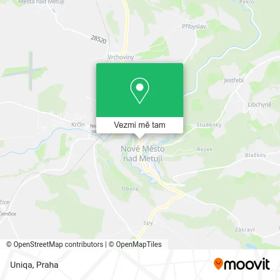Uniqa mapa