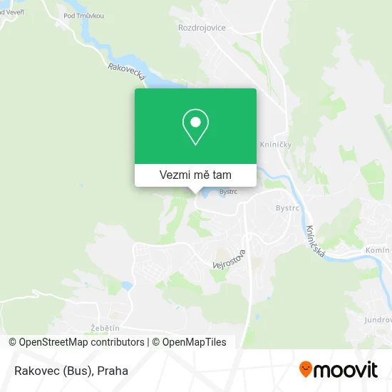 Rakovec (Bus) mapa