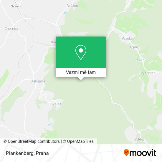 Plankenberg mapa
