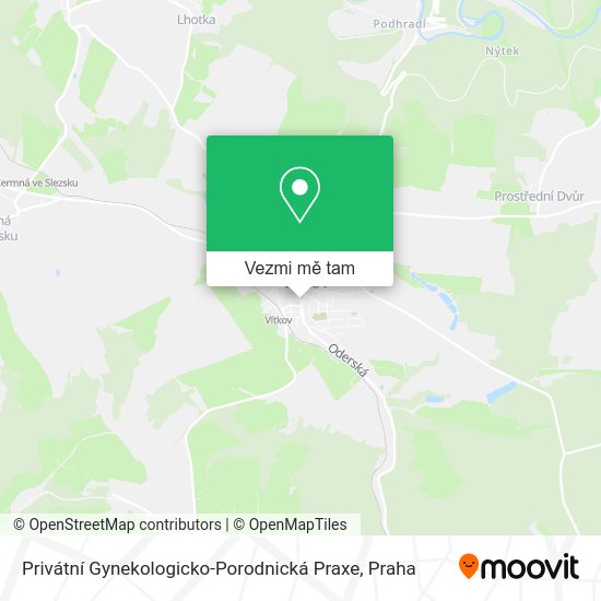 Privátní Gynekologicko-Porodnická Praxe mapa