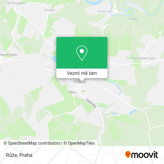 Růže mapa