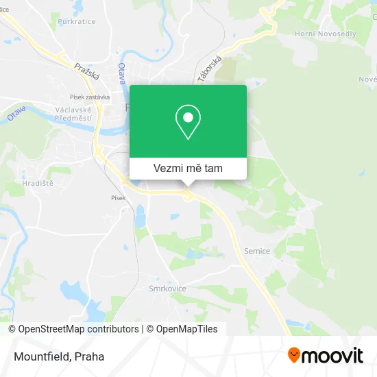 Mountfield mapa