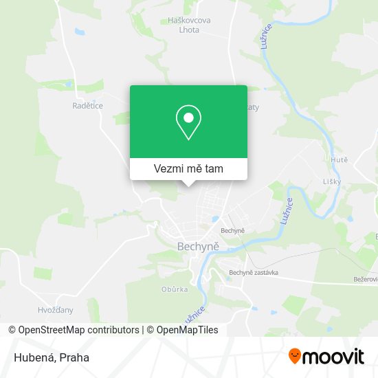Hubená mapa