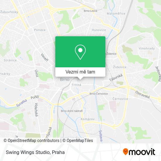 Swing Wings Studio mapa