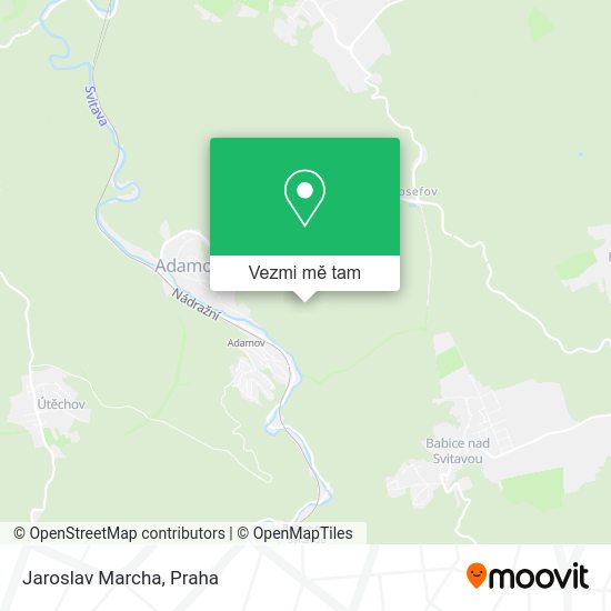 Jaroslav Marcha mapa