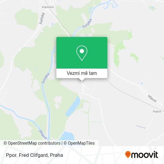 Ppor. Fred Clifgard mapa