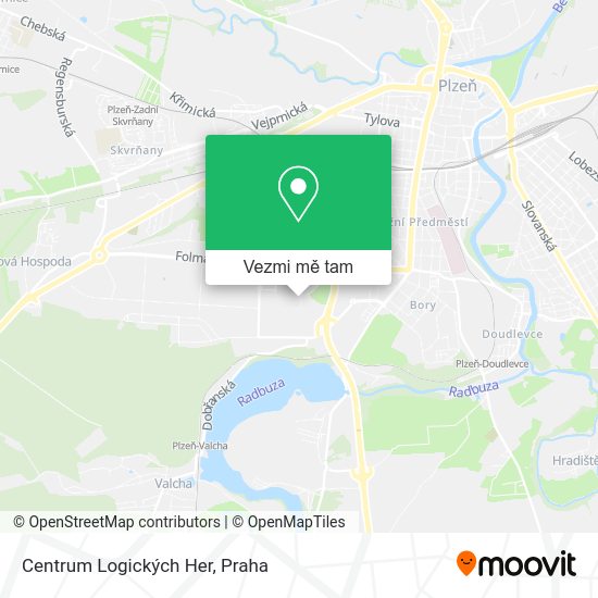Centrum Logických Her mapa