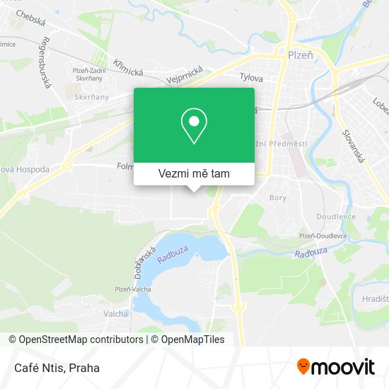 Café Ntis mapa