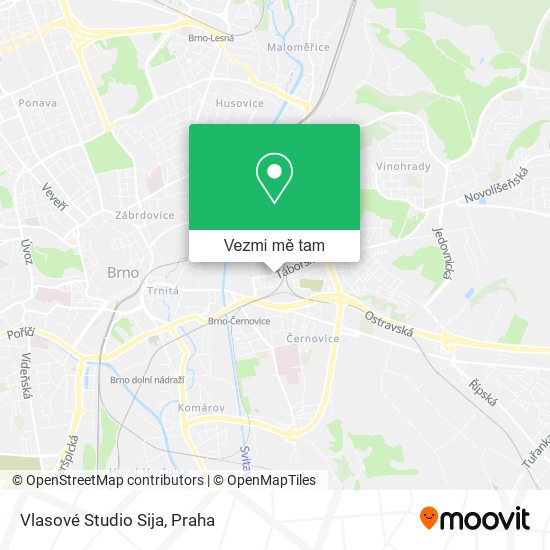 Vlasové Studio Sija mapa