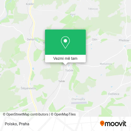Polsko mapa