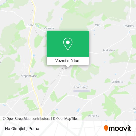 Na Okrajích mapa