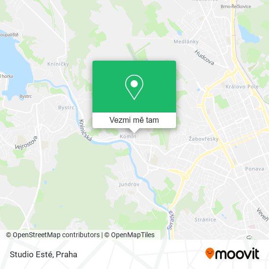 Studio Esté mapa
