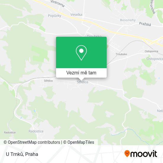U Trnků mapa