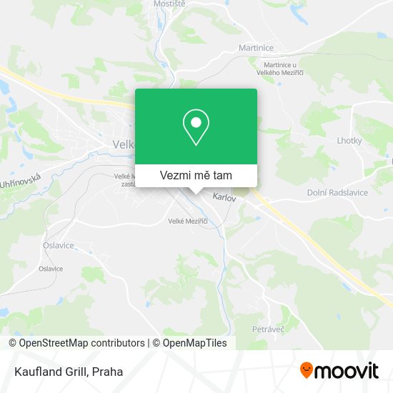Kaufland Grill mapa