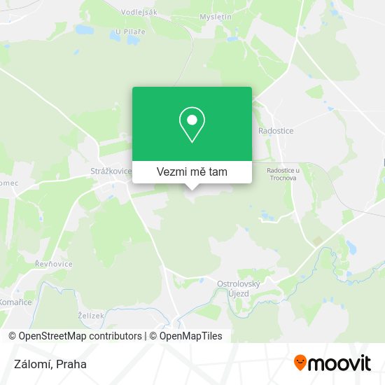 Zálomí mapa