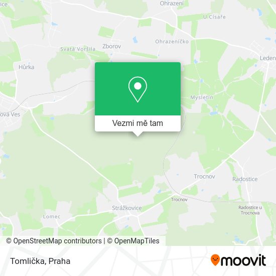 Tomlička mapa